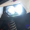 ACE Sportsman Ranger LED BLACK Headlight Kit (Pair) Polaris Scrambler RZR